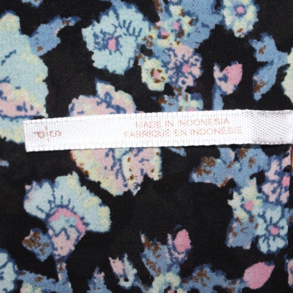 Free People, Skyway Drive In Blouse floral design snap buttons Long sleeve - Picture 11 of 13